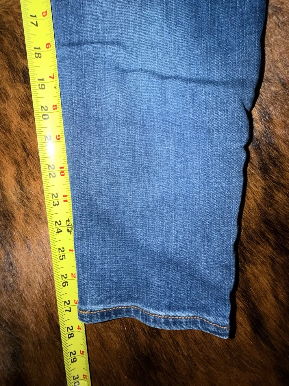 J.Crew Maternity Jeans Size 28 Over the Bump Skinny Stretch Denim